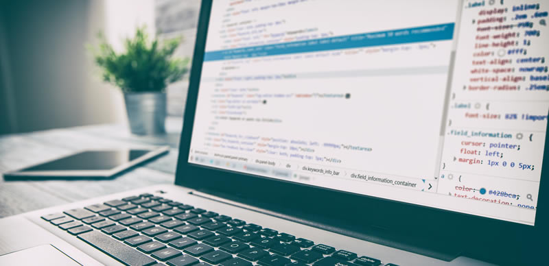 Website html code analysis